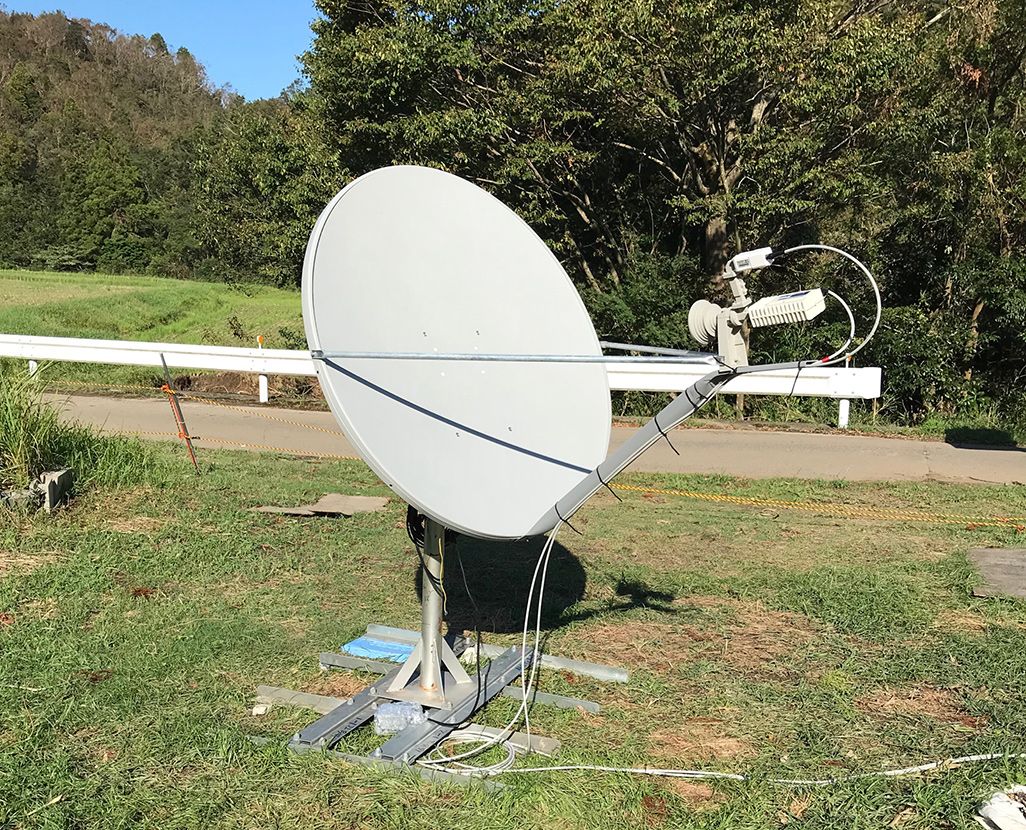 衛星回線のシステム