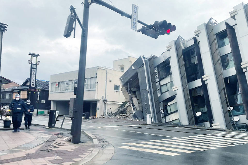 石川県輪島市 河井町付近