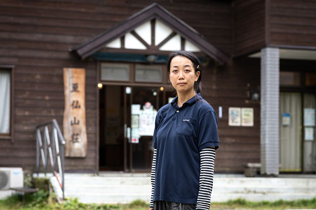 至仏山荘 副支配人 松場 加奈さん